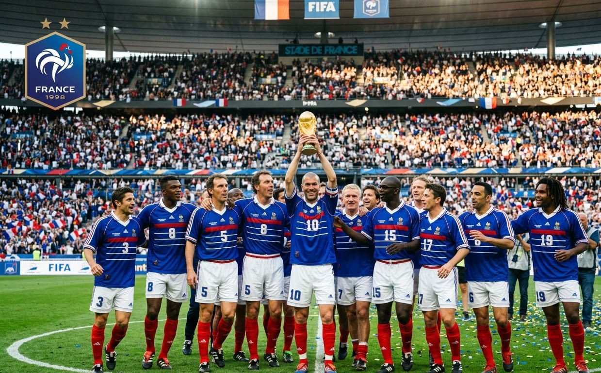 Footballeurs français 1998 : que sont-ils devenus ?